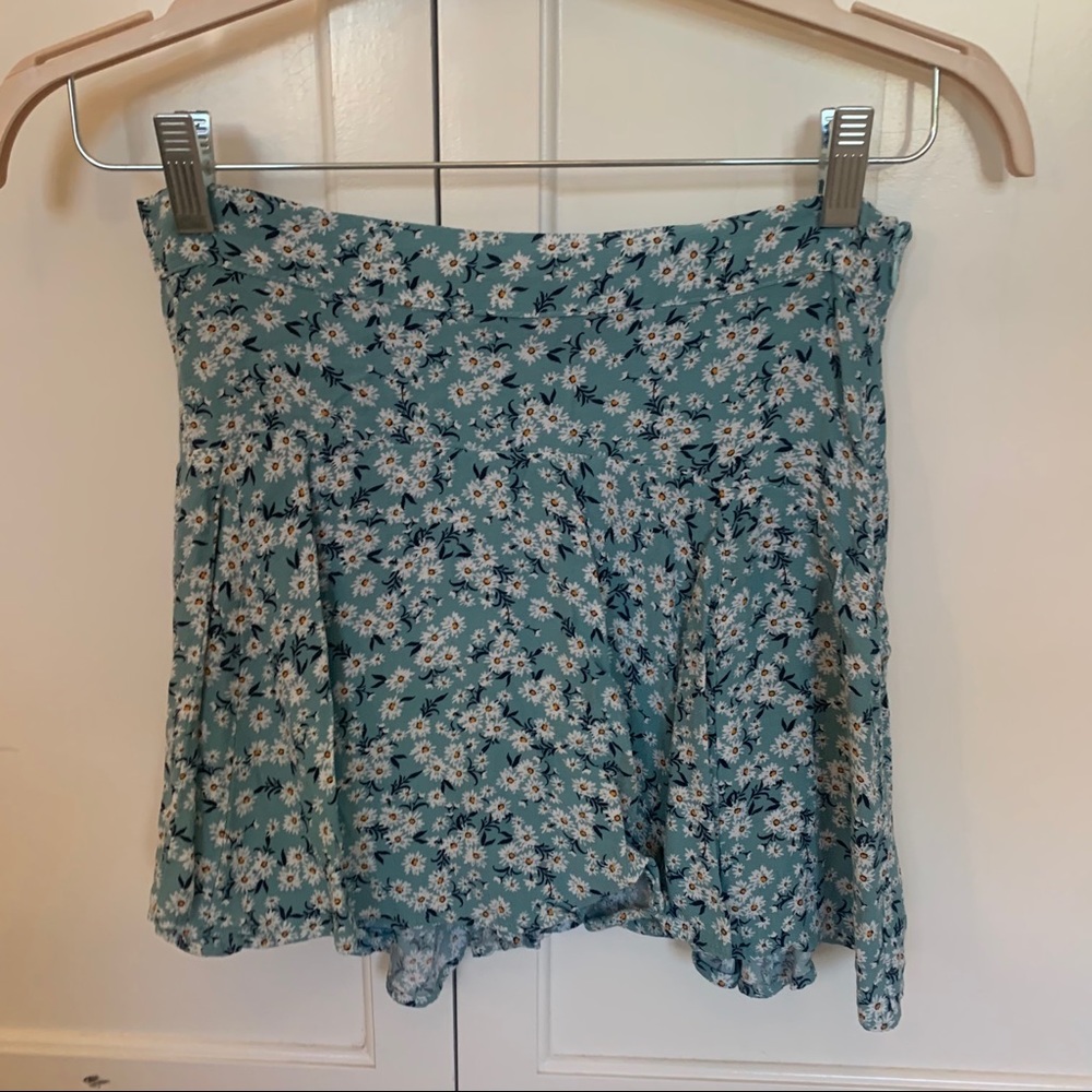 Zara printed skort